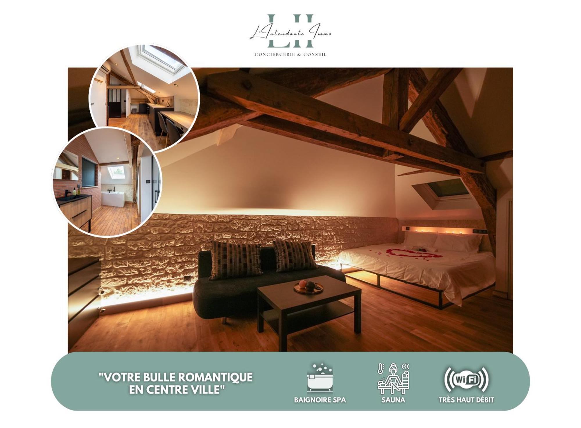 Evasion Chic, Spa Et Sauna Sous Les Toits น็องซี ภายนอก รูปภาพ