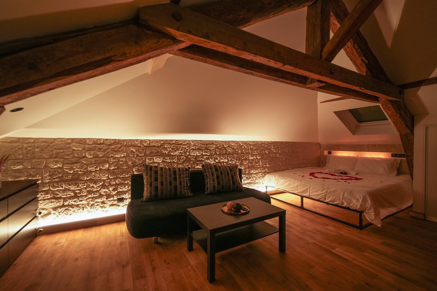 Evasion Chic, Spa Et Sauna Sous Les Toits น็องซี ภายนอก รูปภาพ